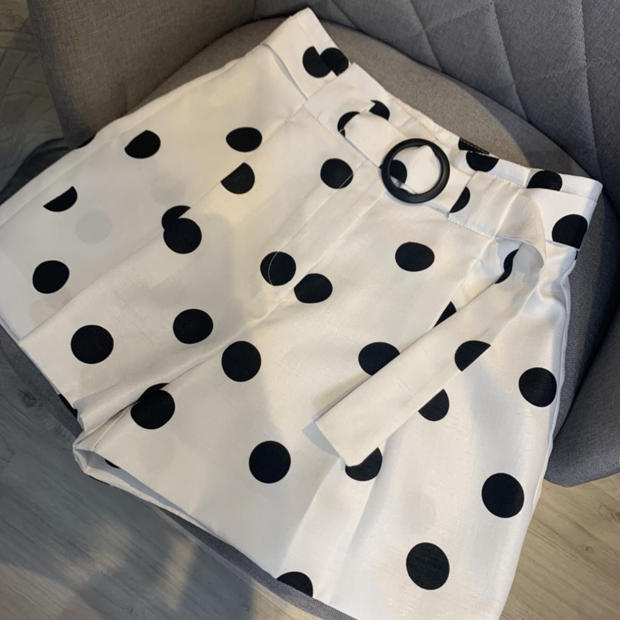 River island cheap polka dot shorts