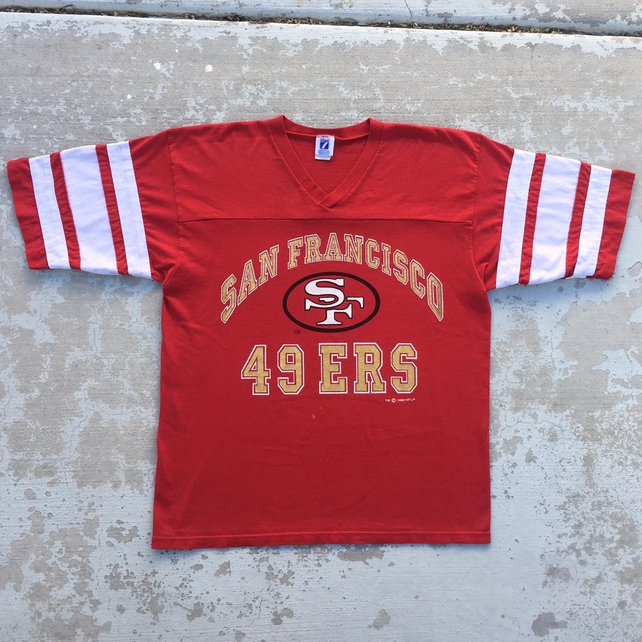 Vintage San Francisco 49ers Jersey Shirt Mens Large