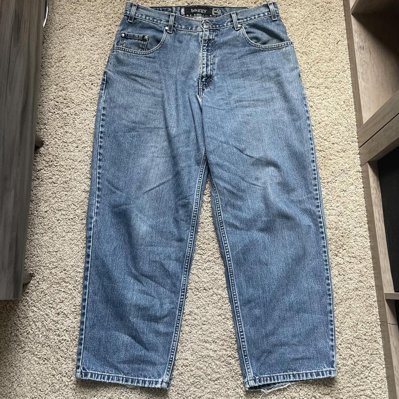 Vintage 90s Silvertab Baggy Wide Leg Jeans Vintage... - Depop