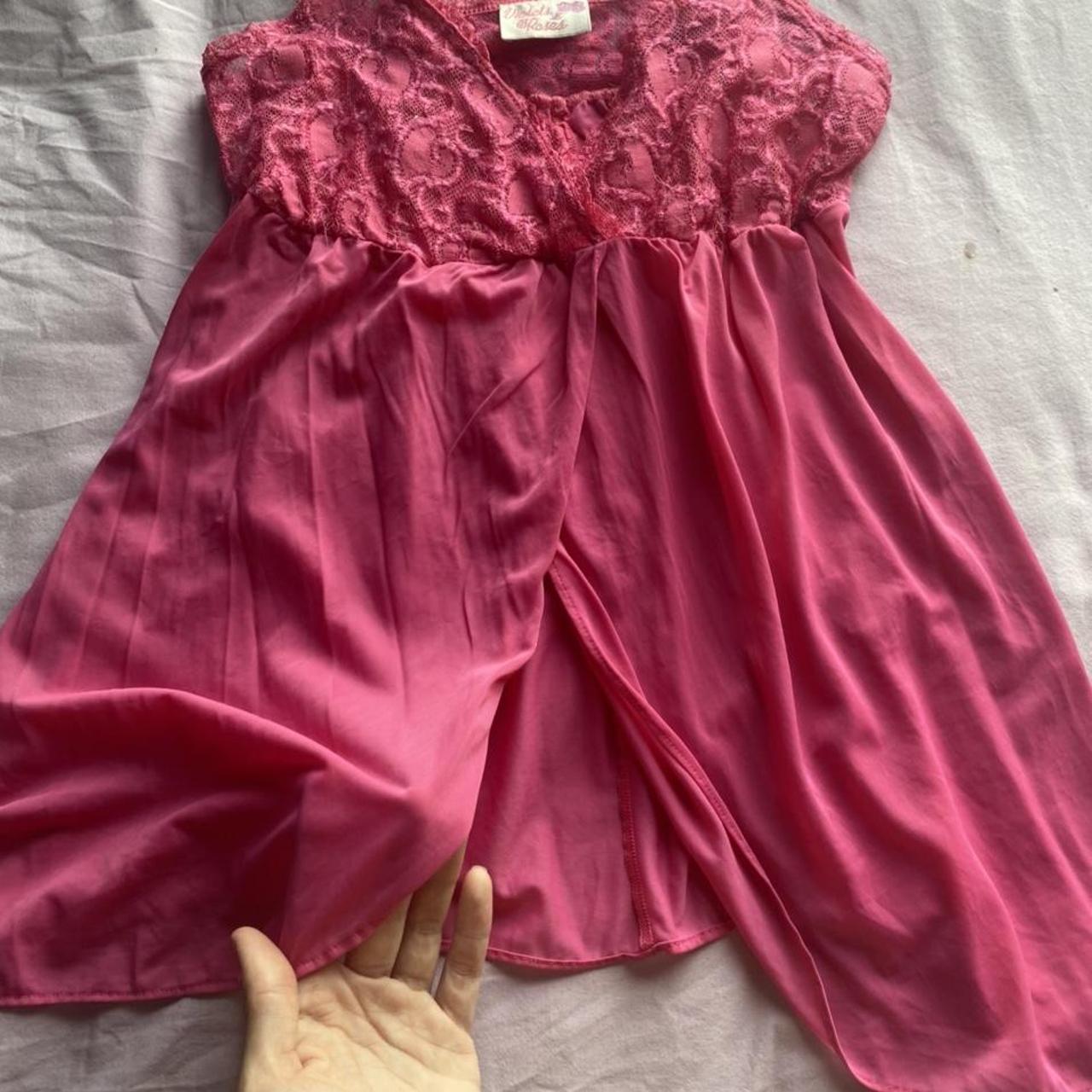 Women's Pink Robe (4)