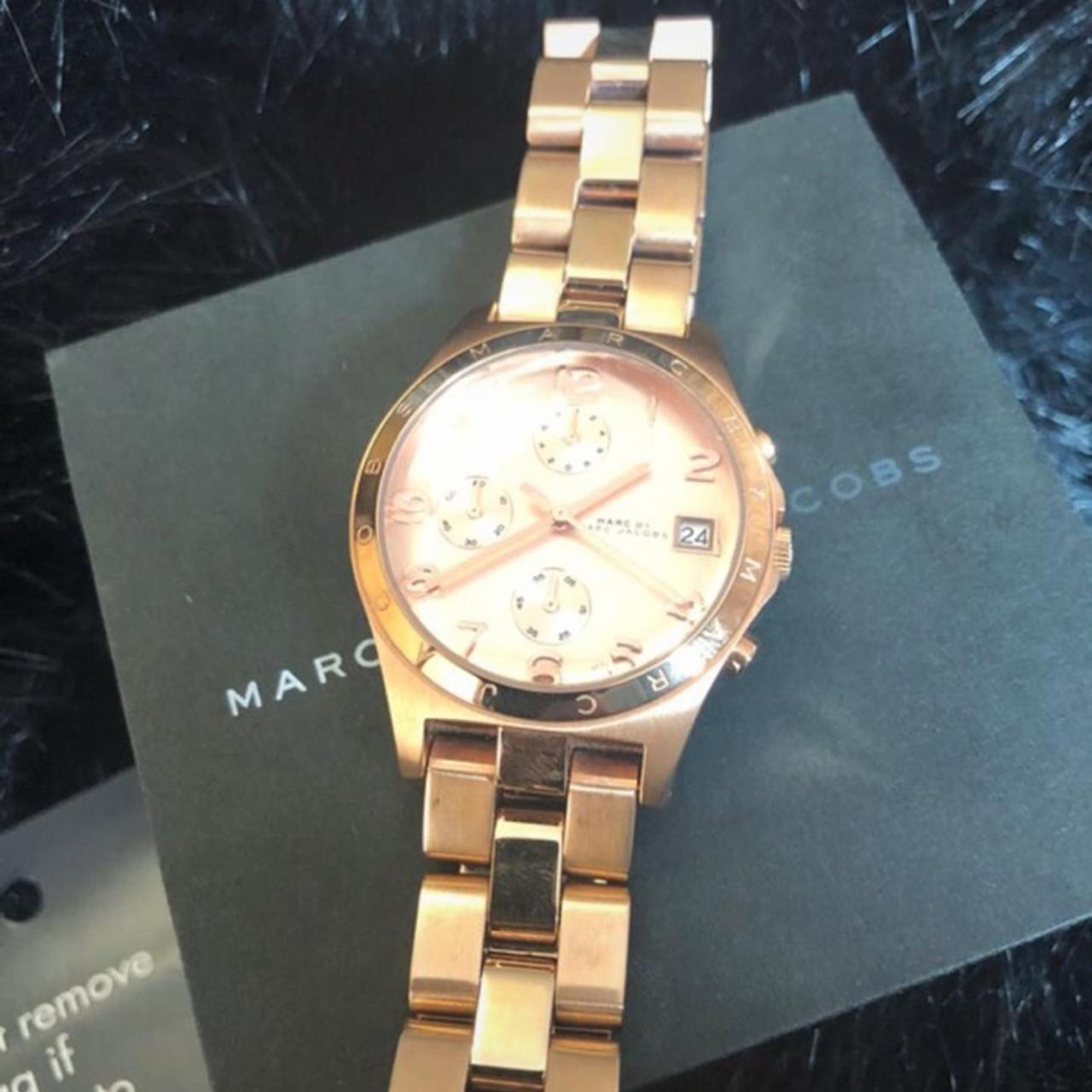 Marc jacobs henry watch hotsell rose gold