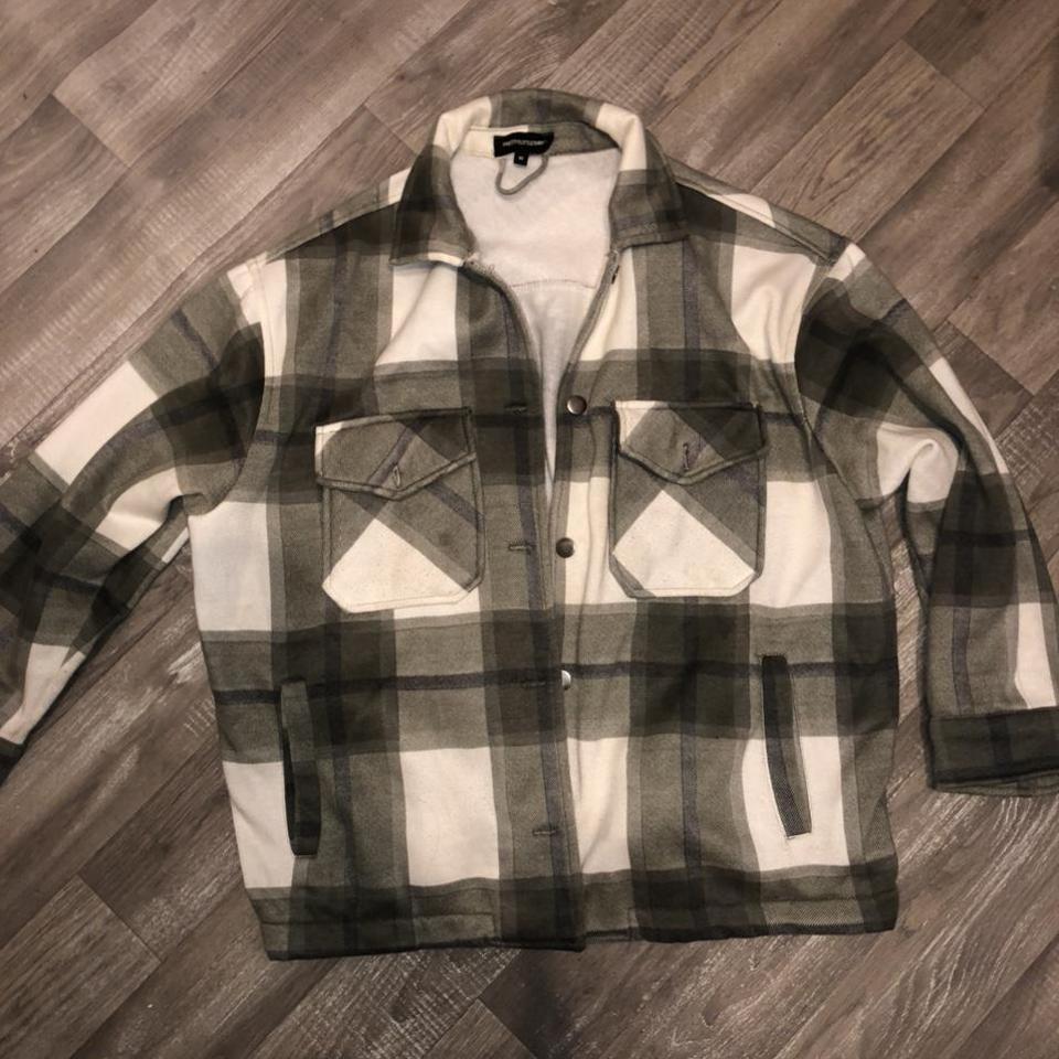 plt checkered jacket