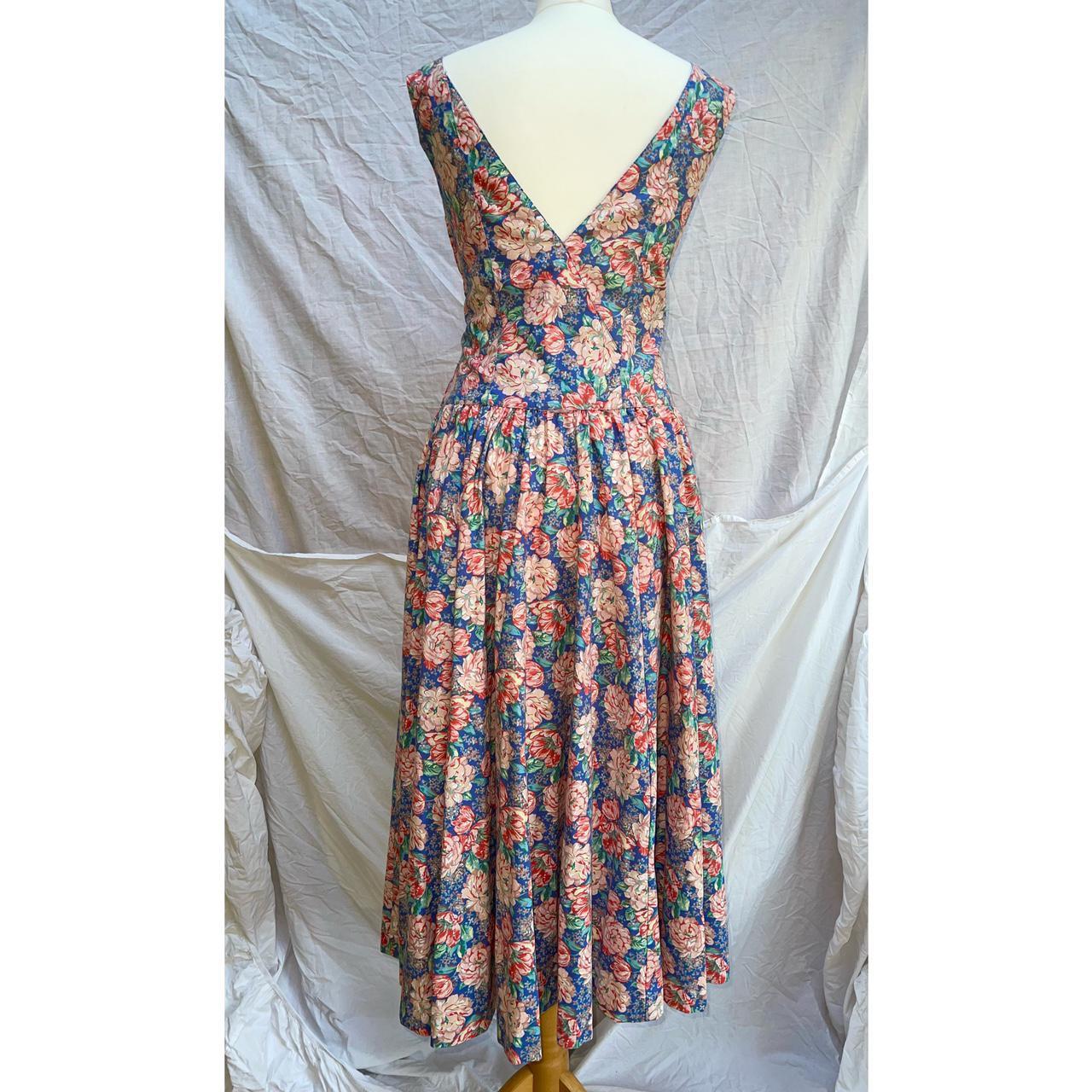 Beautiful Laura Ashley Maxi dress, beautiful full... - Depop