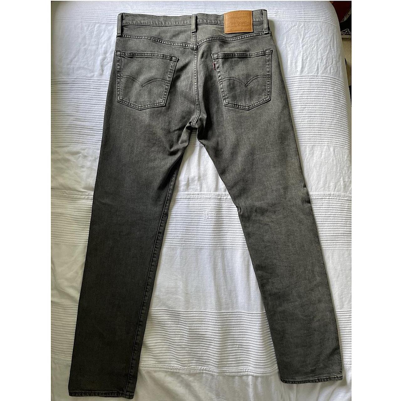 Levis 502 Tapered Jeans W32 L32 Grey RRP... - Depop