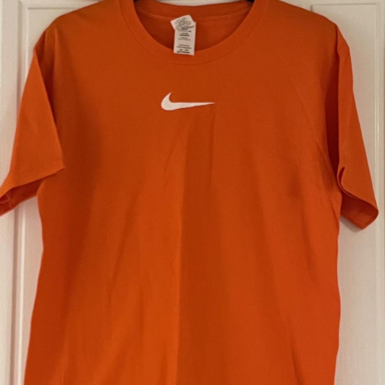 mens orange nike t shirt