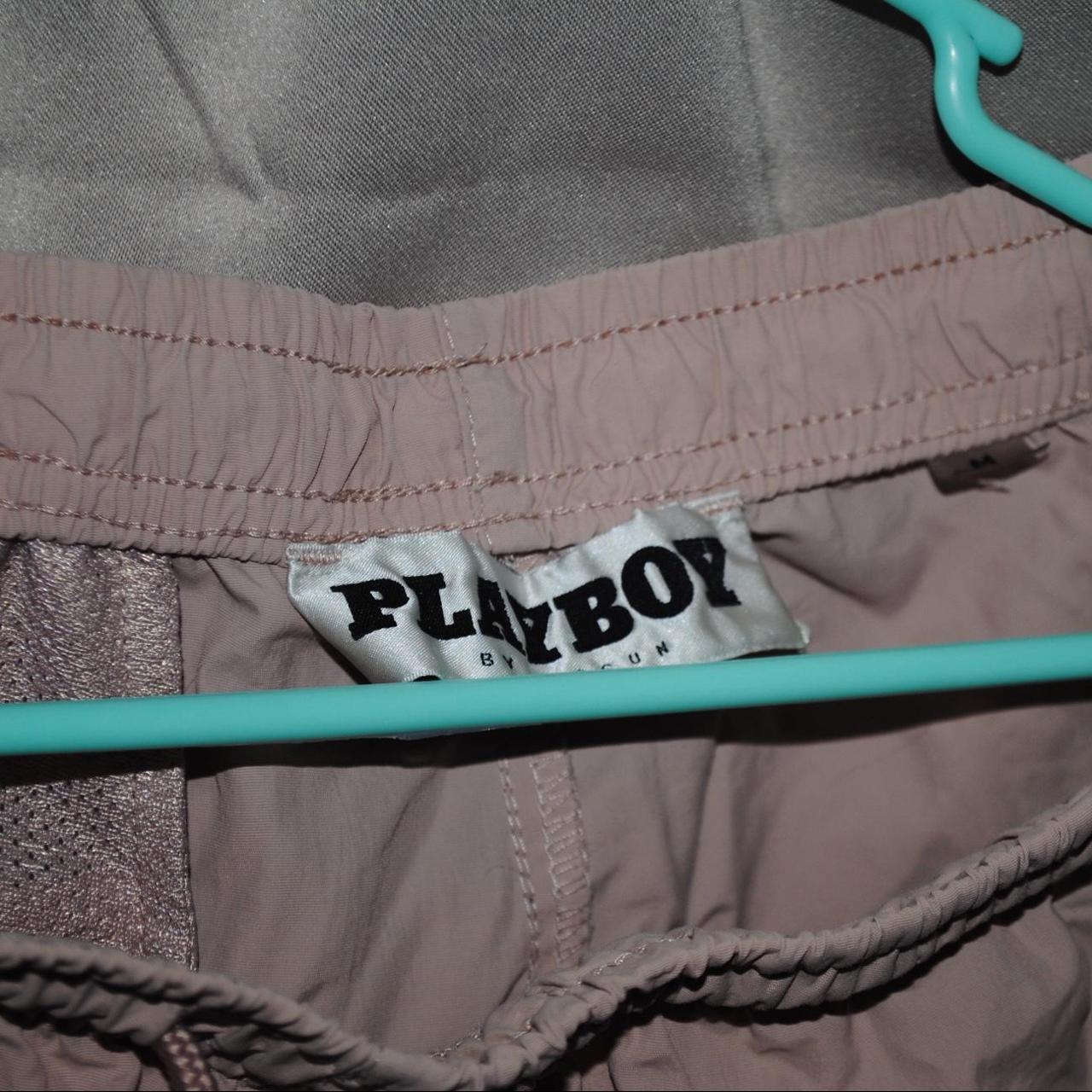 Playboy Men's Pink Shorts | Depop