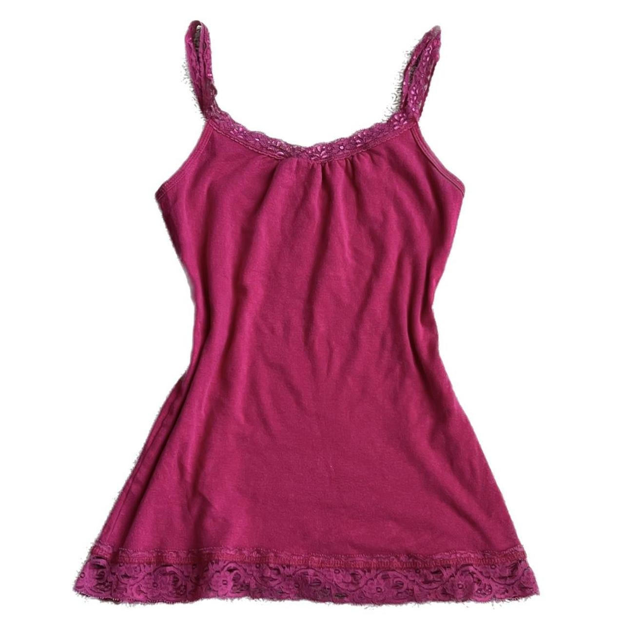 Women's Pink Vests-tanks-camis | Depop