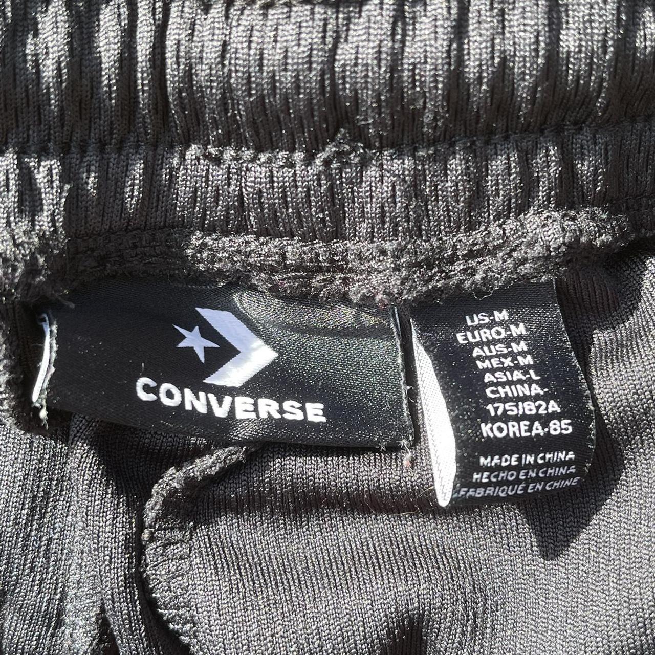 Converse Men's Black and White Shorts (3)