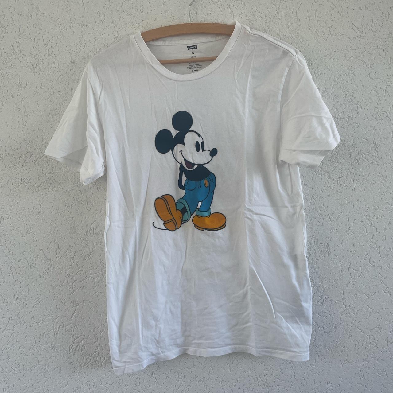 Mickey mouse t shirt levis hotsell