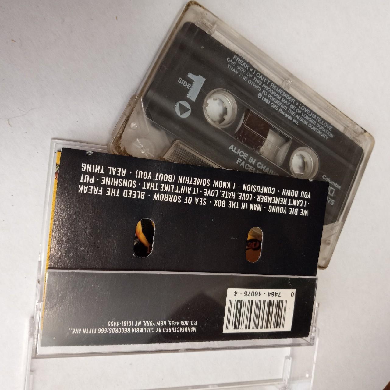 Vintage Alice in Chains cassette Tape Tested plays... - Depop