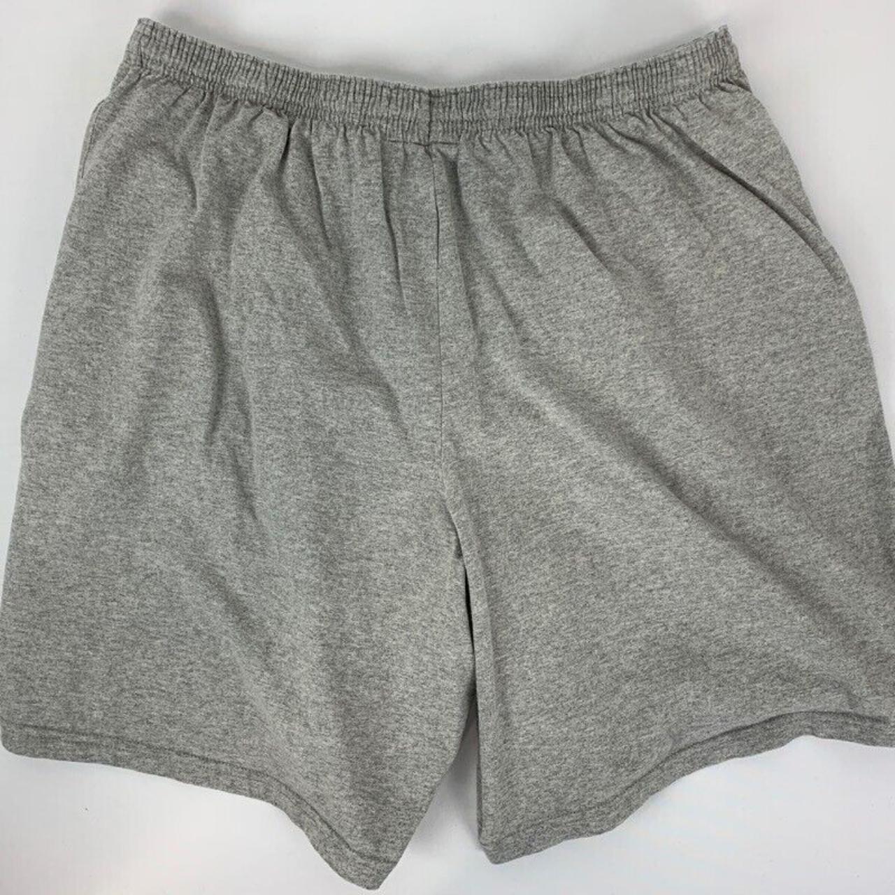 Champion Mens Casual Track Shorts Oxford Gray Flat... Depop