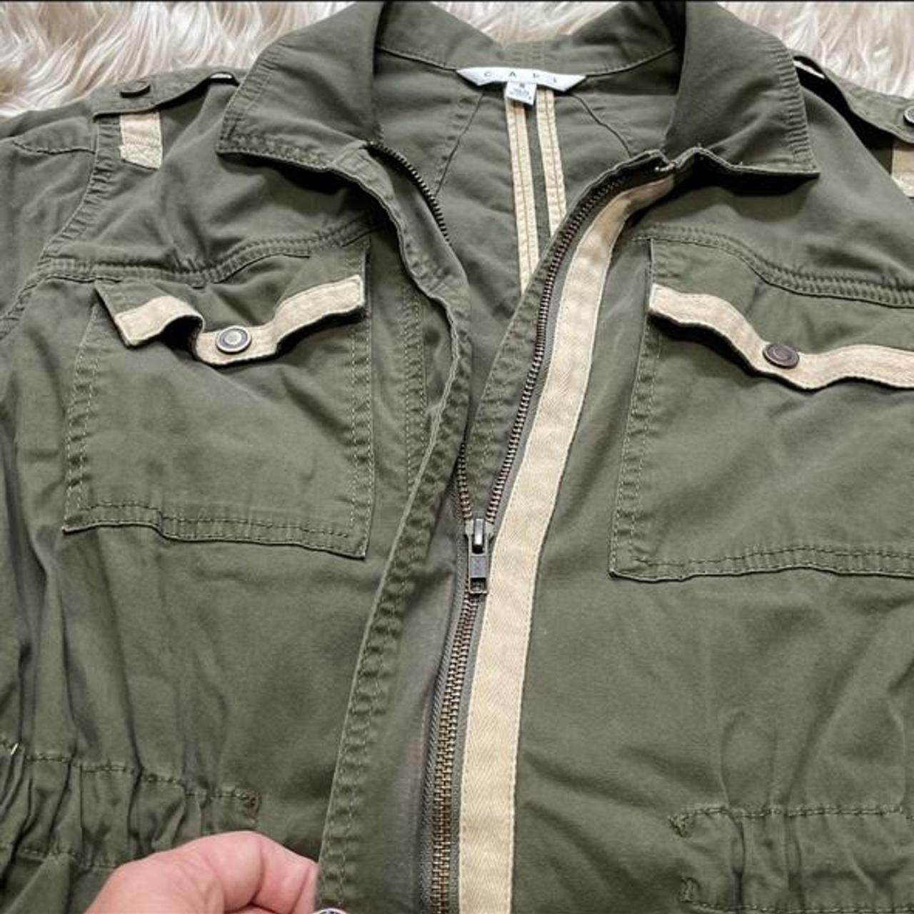 cabi olive green jacket