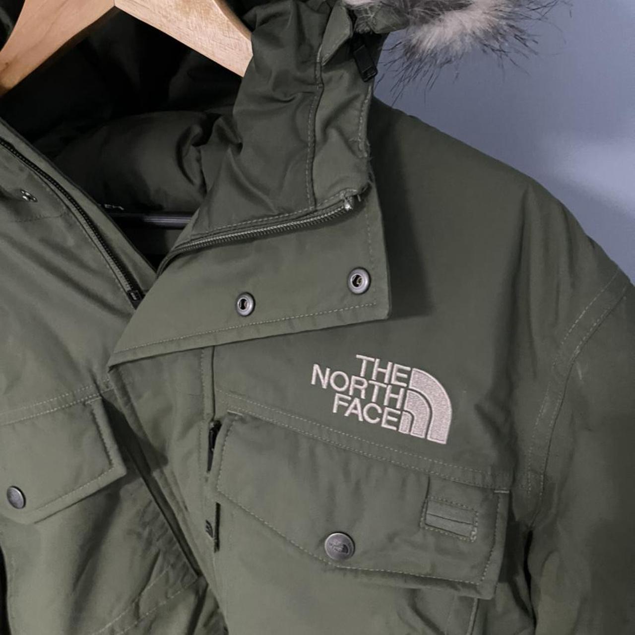 North face gotham jacket green hot sale