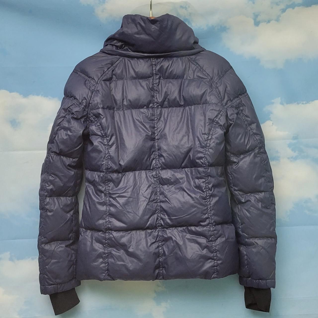 S13 New York navy blue puffer jacket. Quilted line,... - Depop