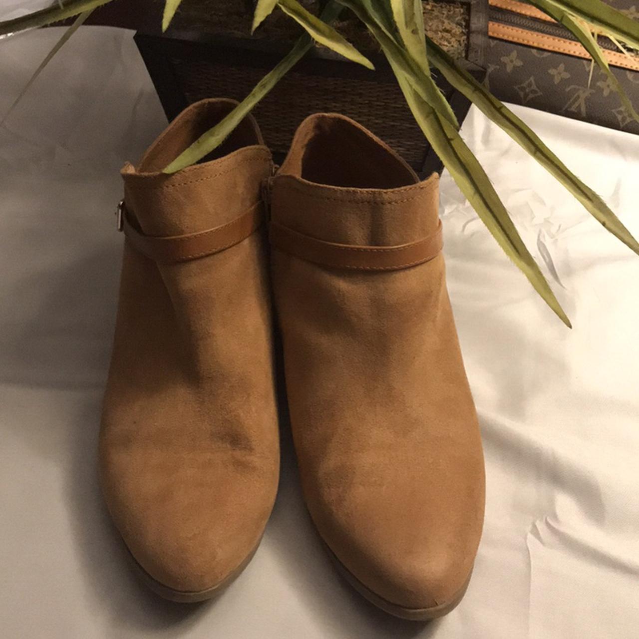 Old navy sale tan booties