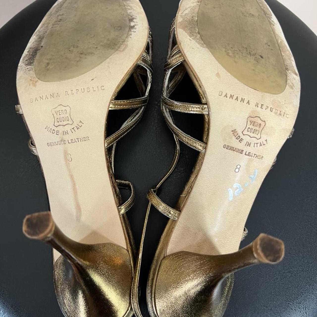 Banana republic best sale gold sandals