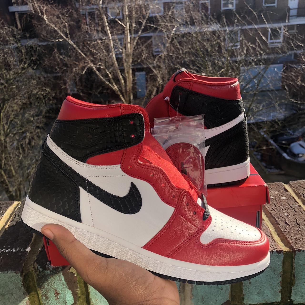 womens jordan 1 satin snake
