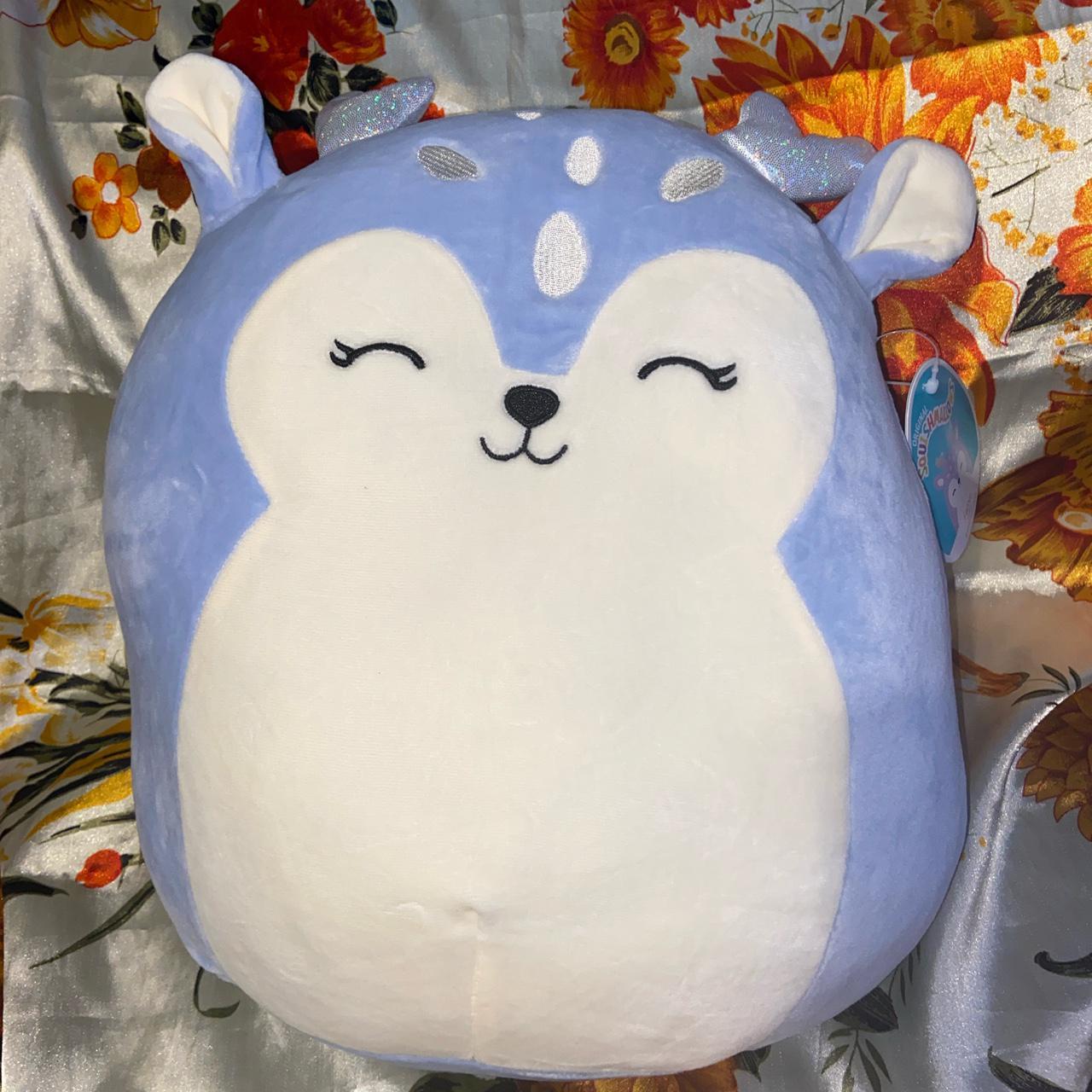 Farryn the Blue Fawn Squishmallow 12” Brand new... - Depop