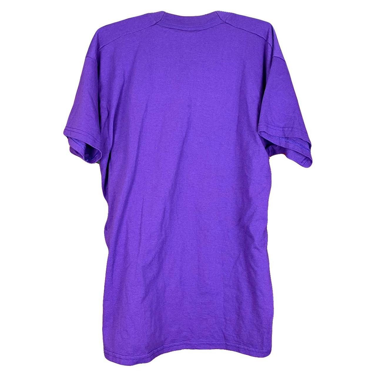 American Vintage Men's Purple and Yellow T-shirt (3)