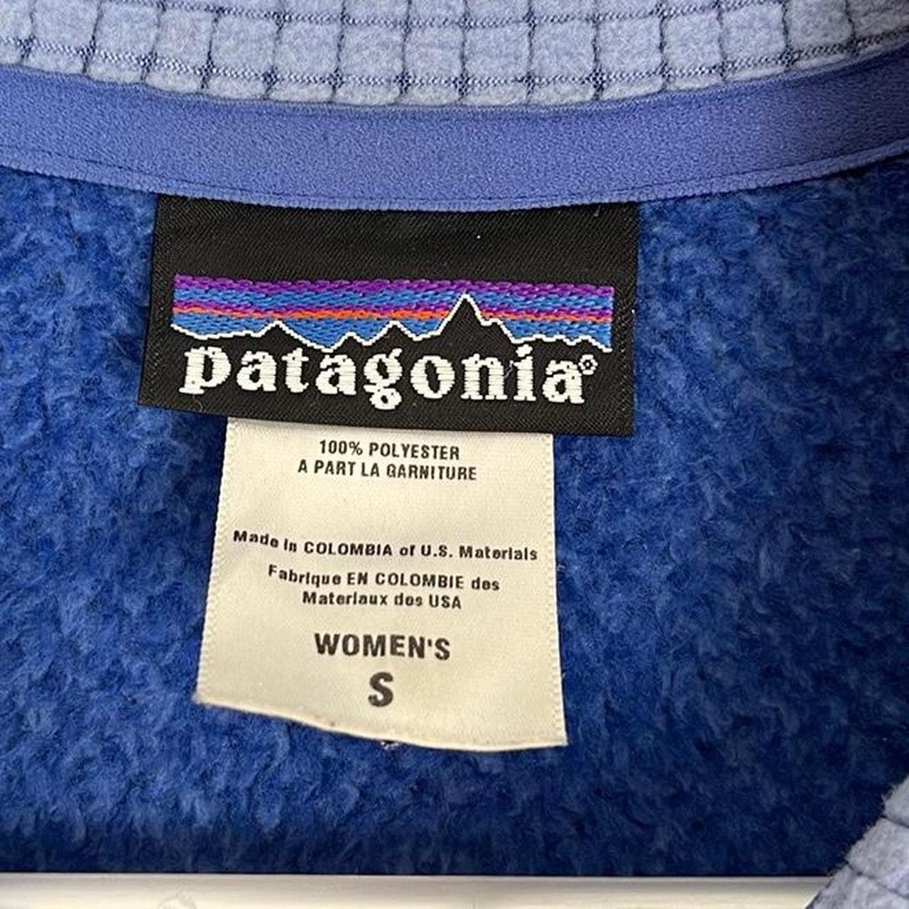 Patagonia Women's Blue and Purple Jacket (3)