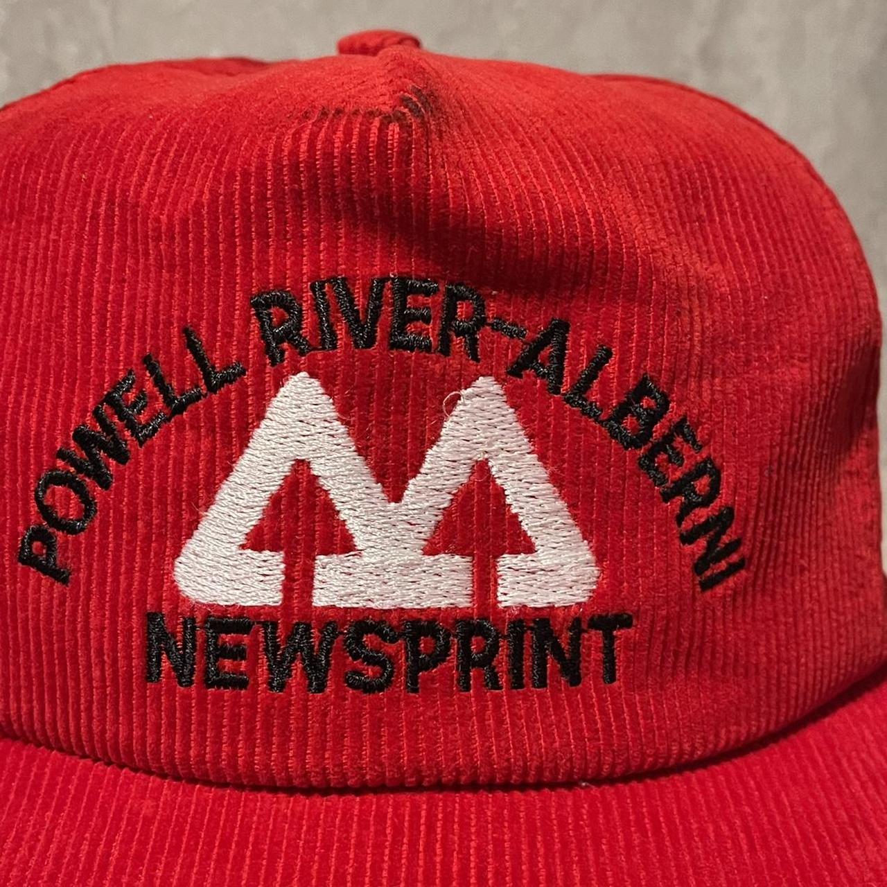 newsprint hat