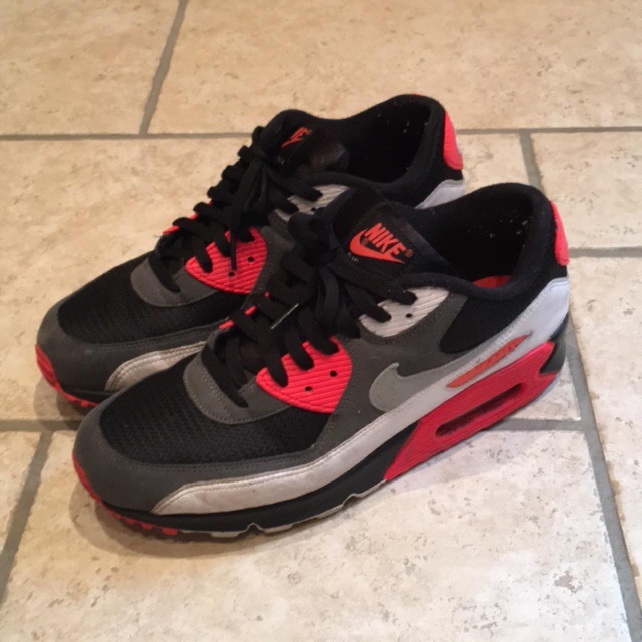 Black Leather Nike Air Max Womens WMNS Nike Air Max 90 Triple