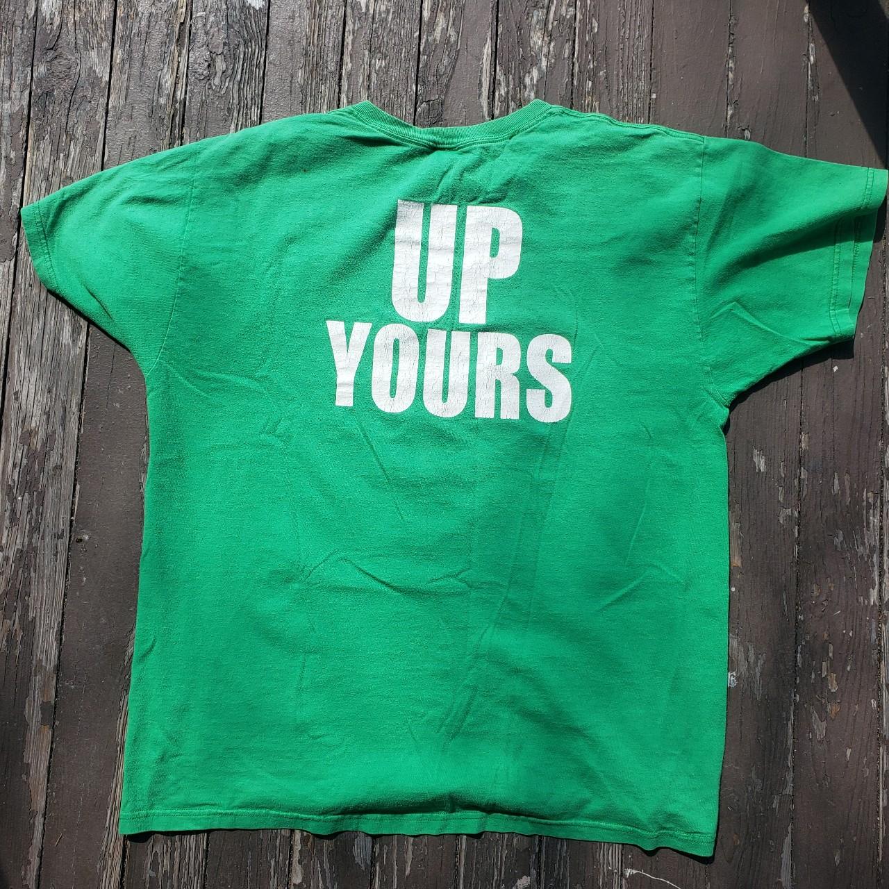 Vintage make 7 up yours green shirt size xl some depop