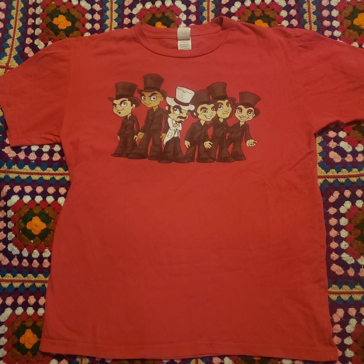 Sunspel Men's Red and Black T-shirt