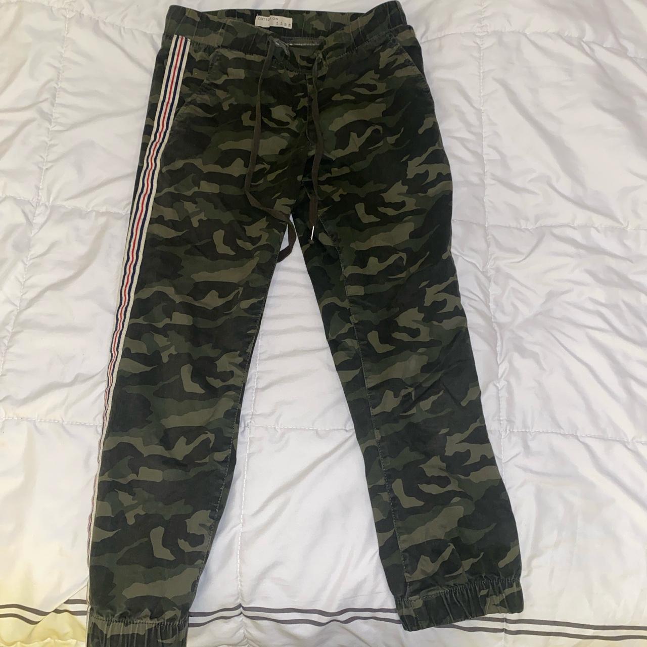 Cotton on hot sale camo pants