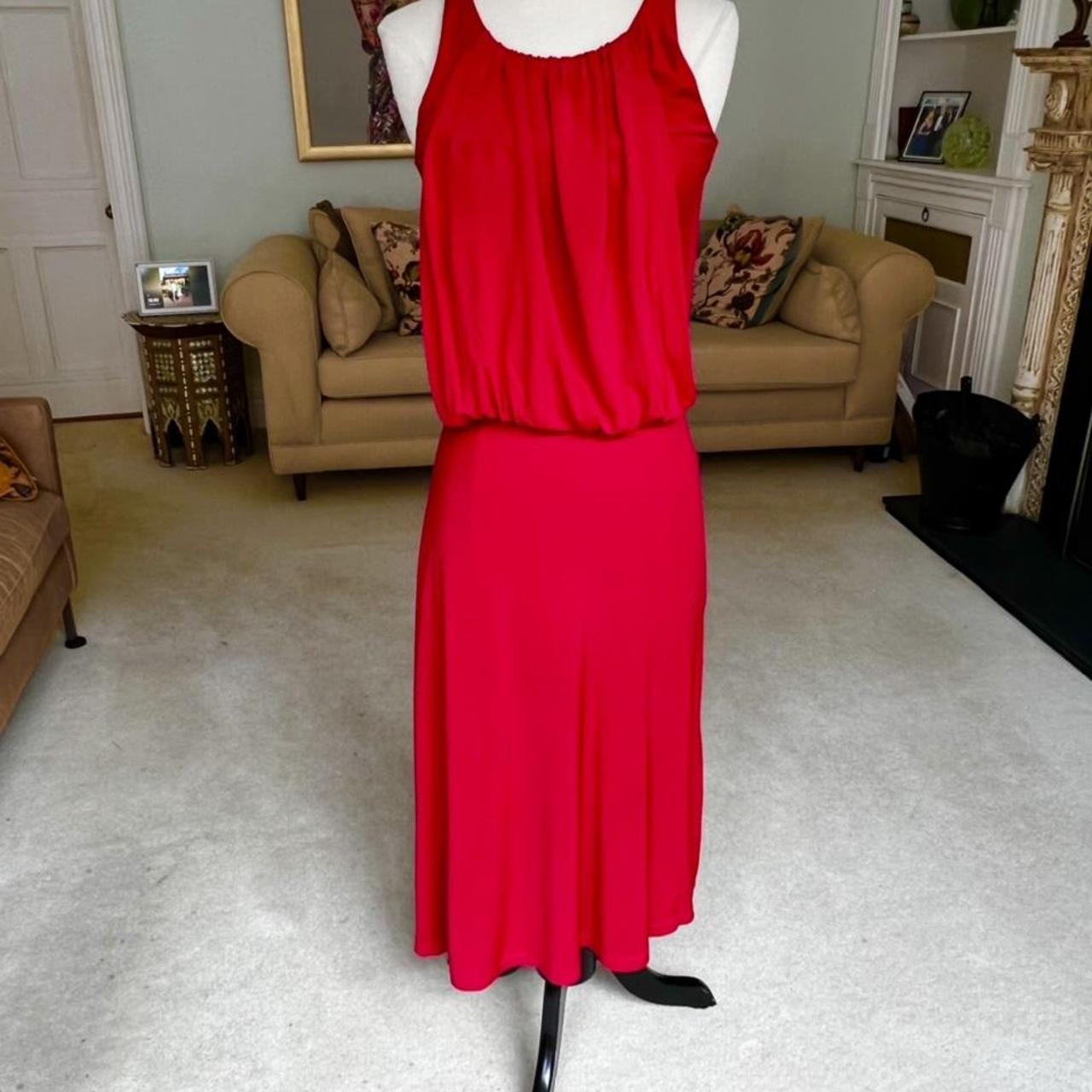 Lk bennett red clearance dress