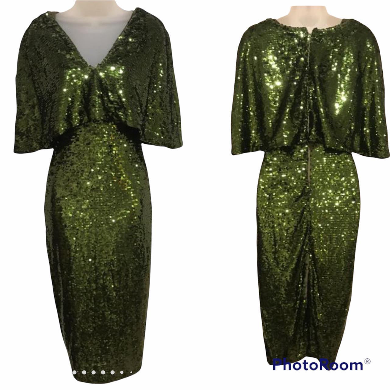 Product Image 1 - Green sequin old Hollywood style