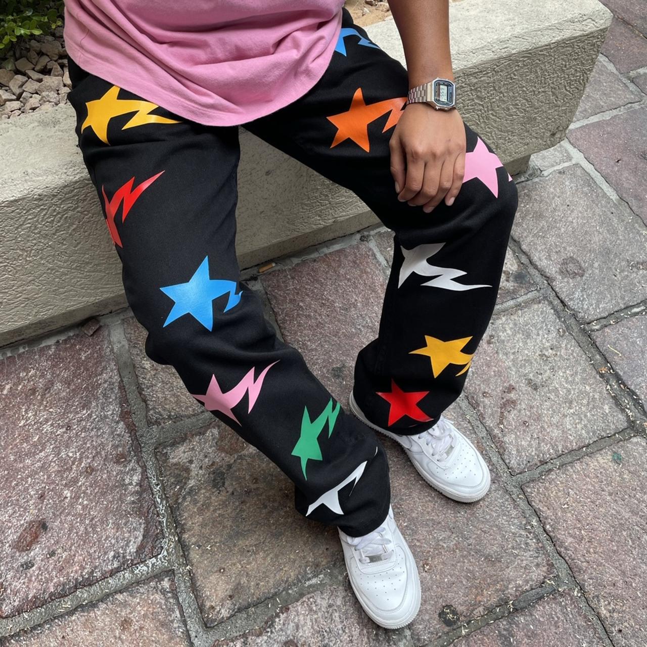 bape jeans star