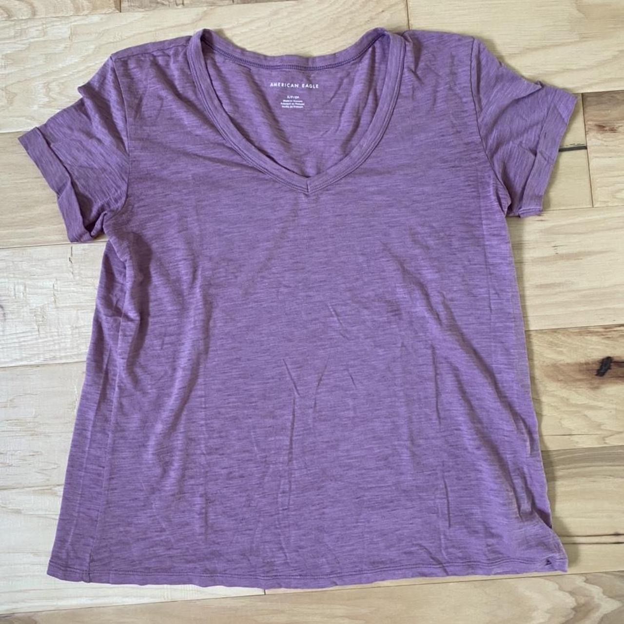 Purple American Eagle t shirt Great staple for any... - Depop