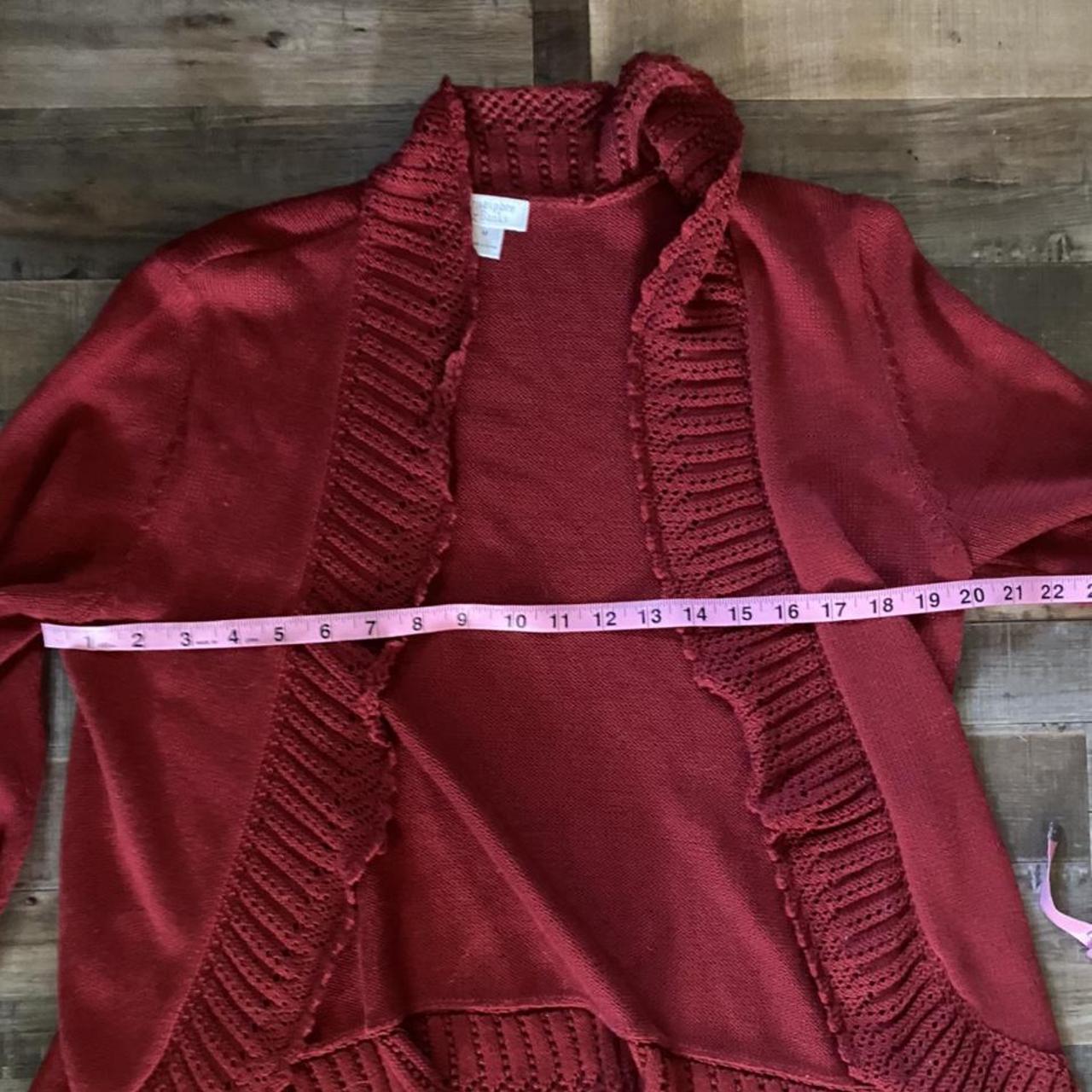 Product Image 2 - Vintage Red Knit Cardigan!❄️ 
Super