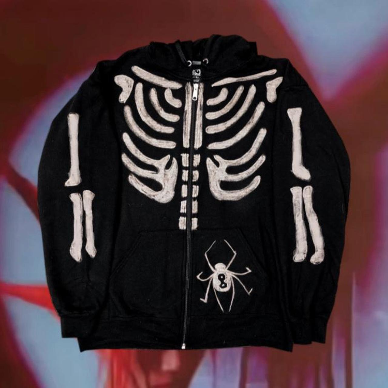 primark skeleton hoodie