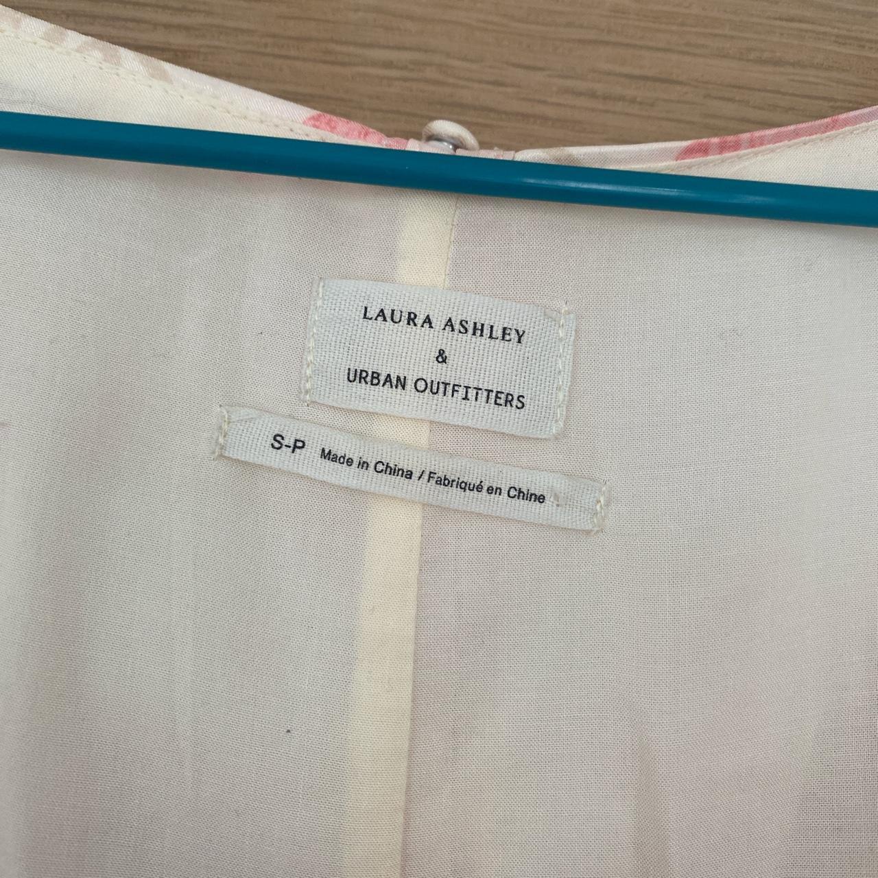 Laura Ashley x Urban Outfitters pink dress size... Depop