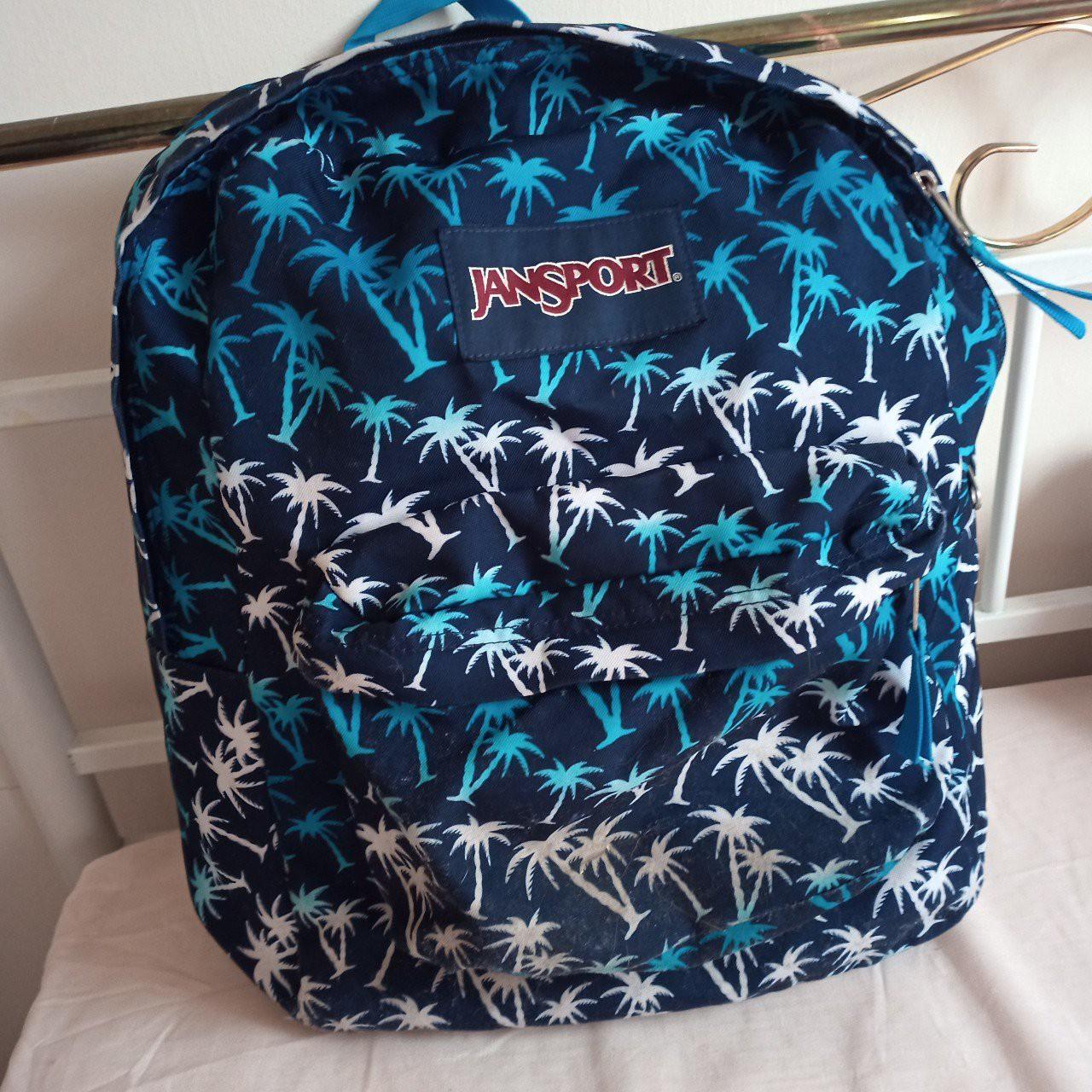 Jansport palm leaves clearance backpack