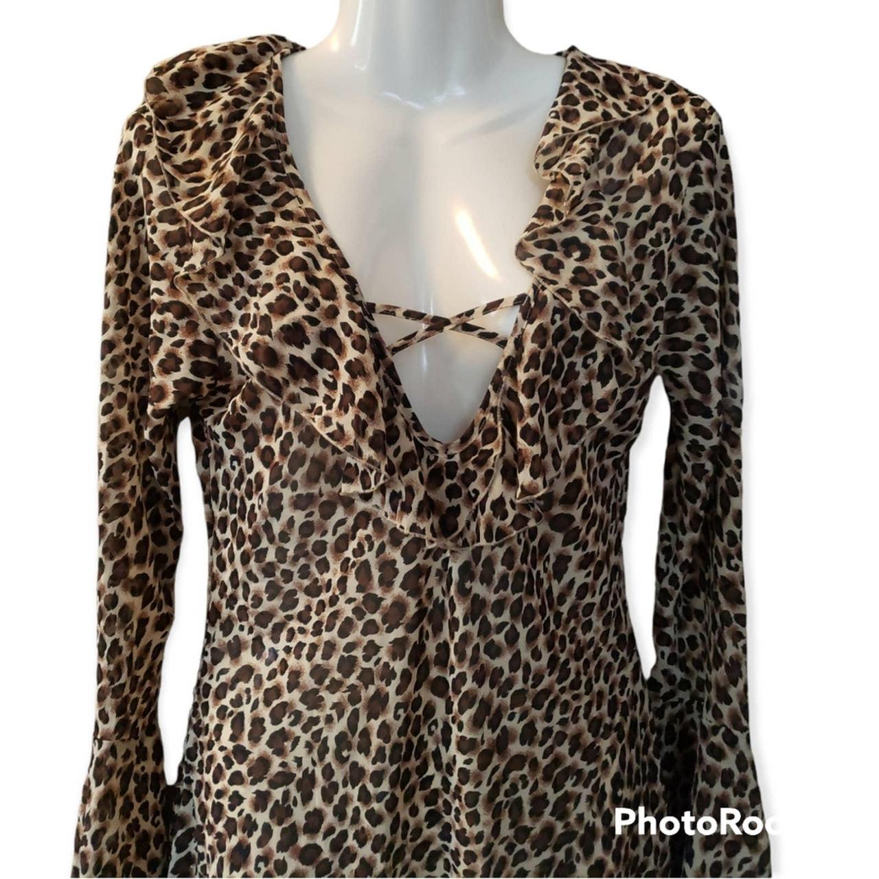 Victoria's Secret Women's Brown and Tan Dress (3)