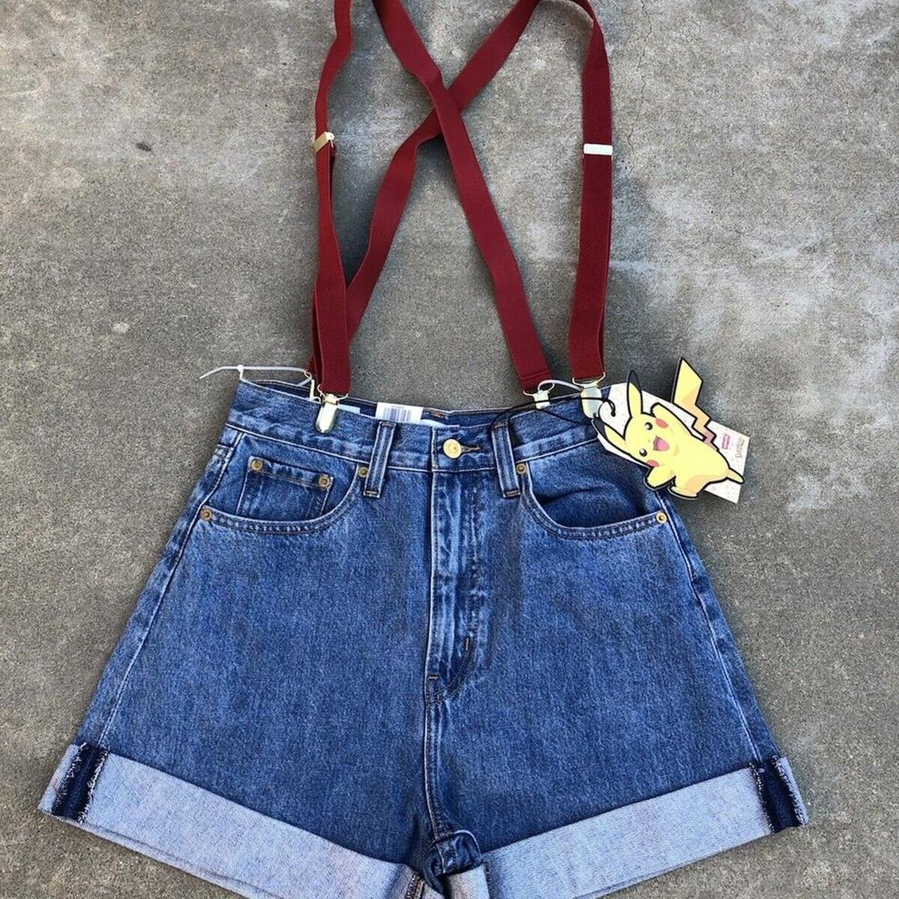 Levi's pokemon misty shorts Clearance