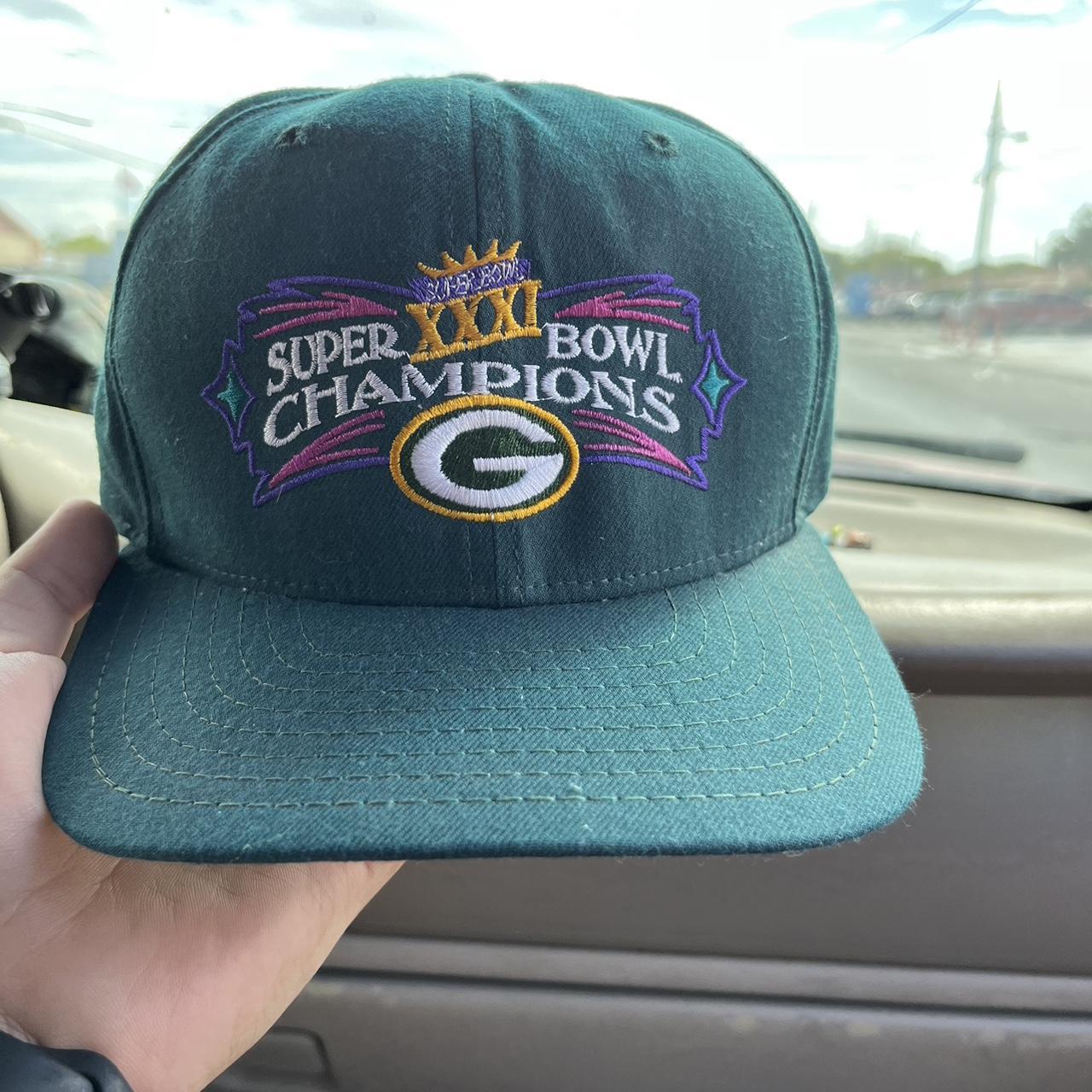 Vintage Green Bay Packers Super Bowl XXXI Champions... - Depop