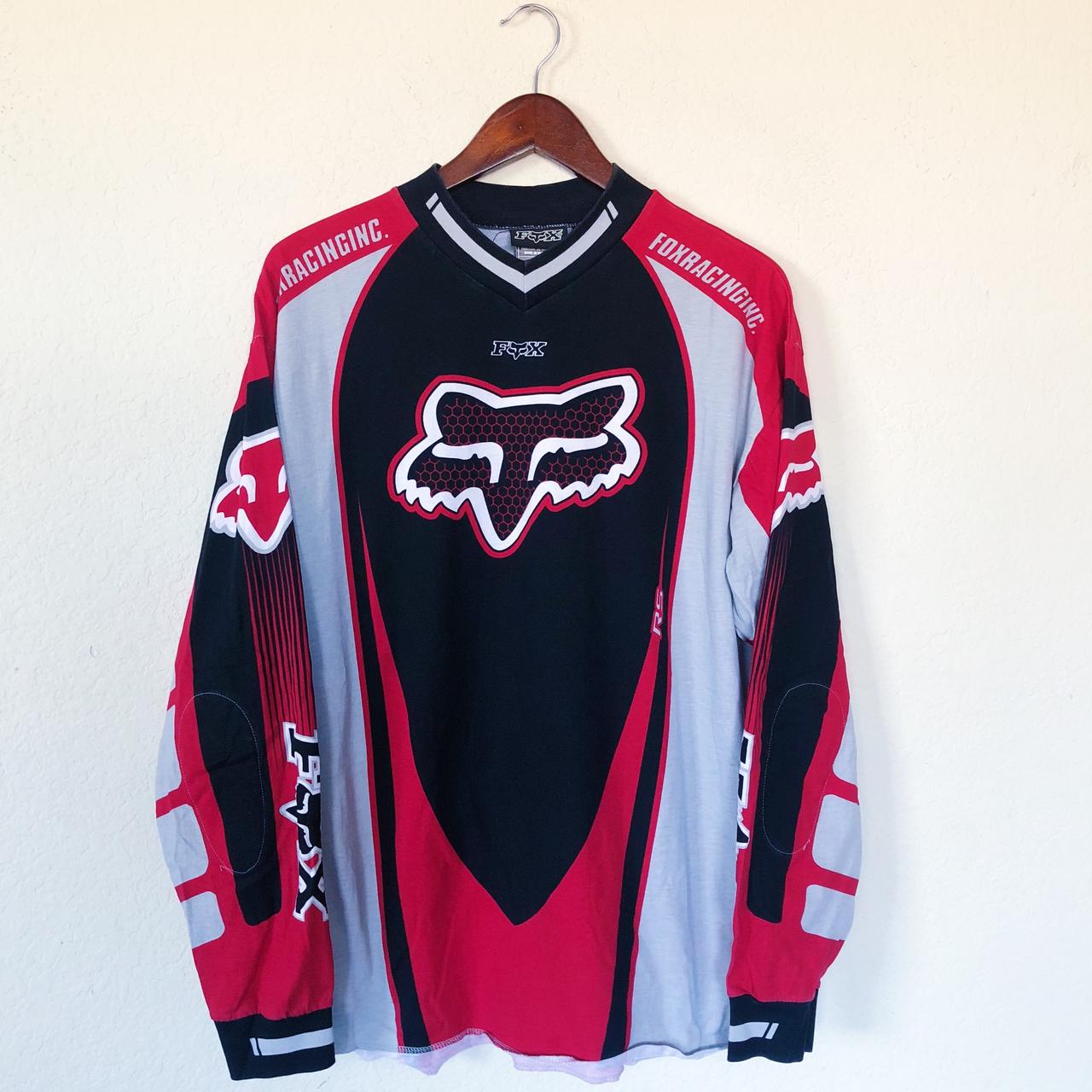 vintage fox racing moletom com capuz
