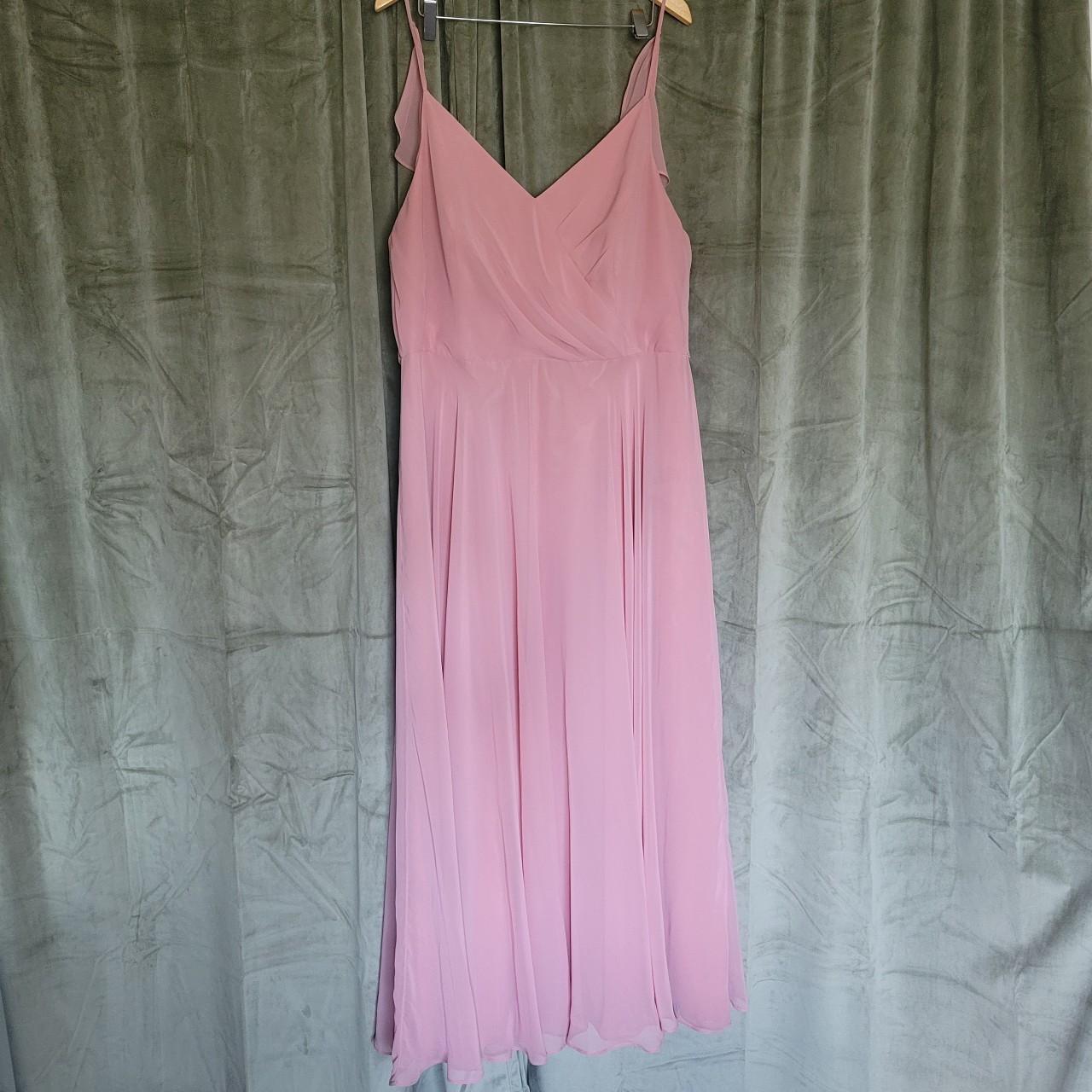 Blush Pink Bridesmaids Dress Beautiful blushy pink... Depop