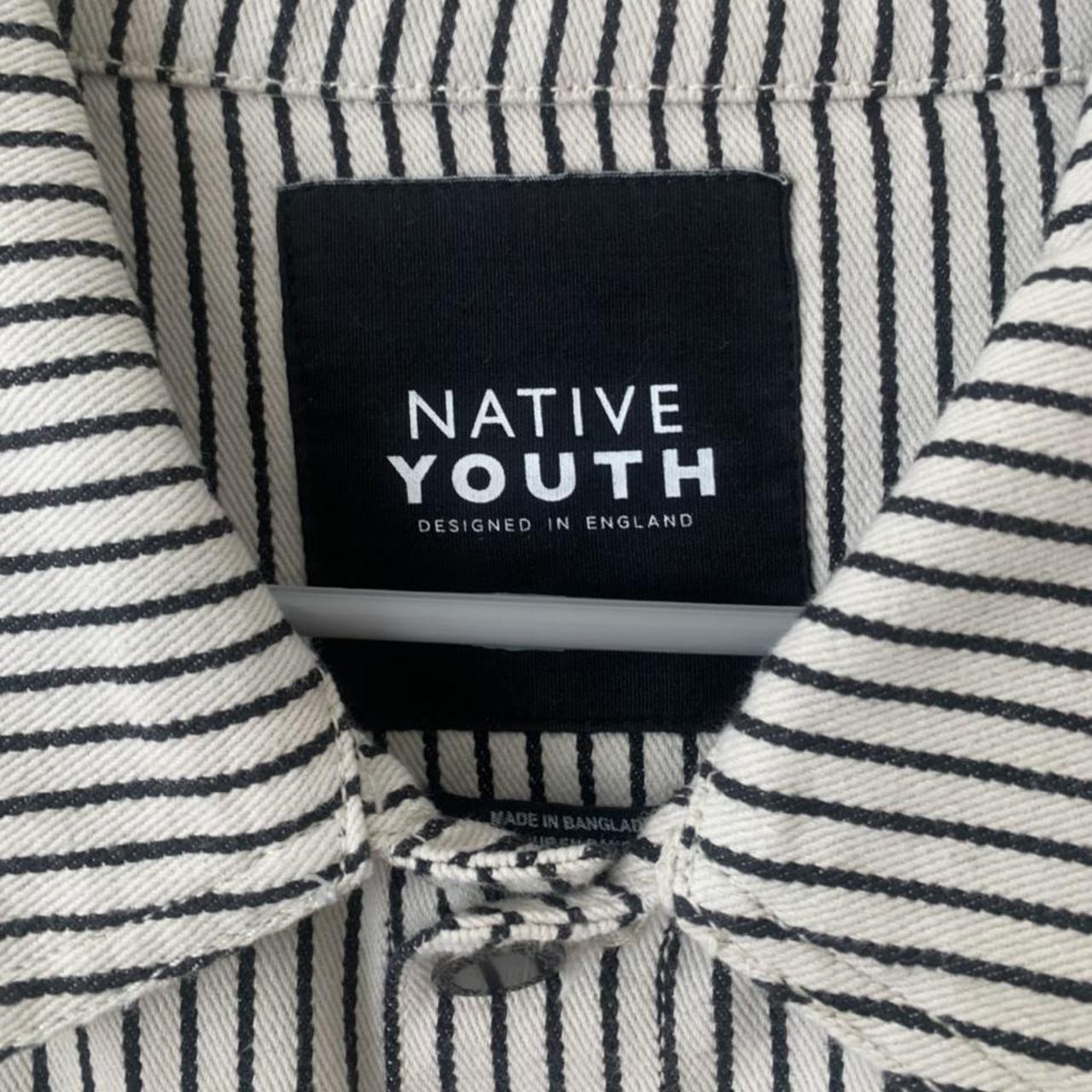 Native Youth Men's Black and White Jacket (3)