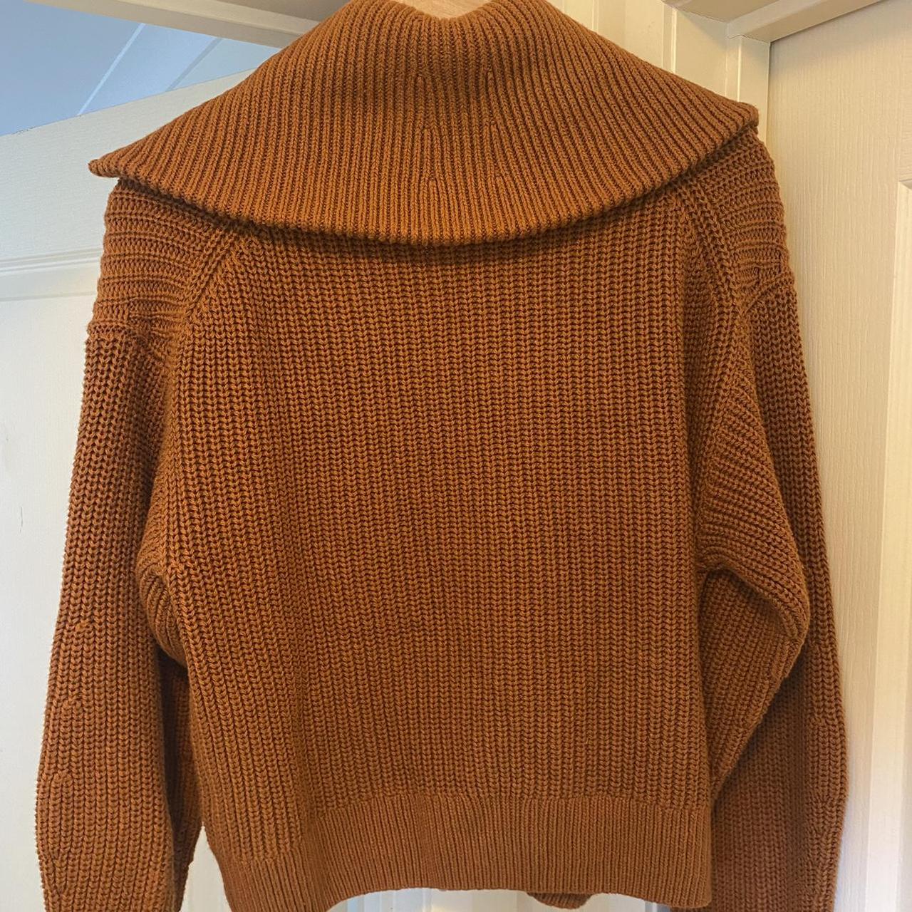 Everlane The Chunky Cardigan in Toasted Almond Depop