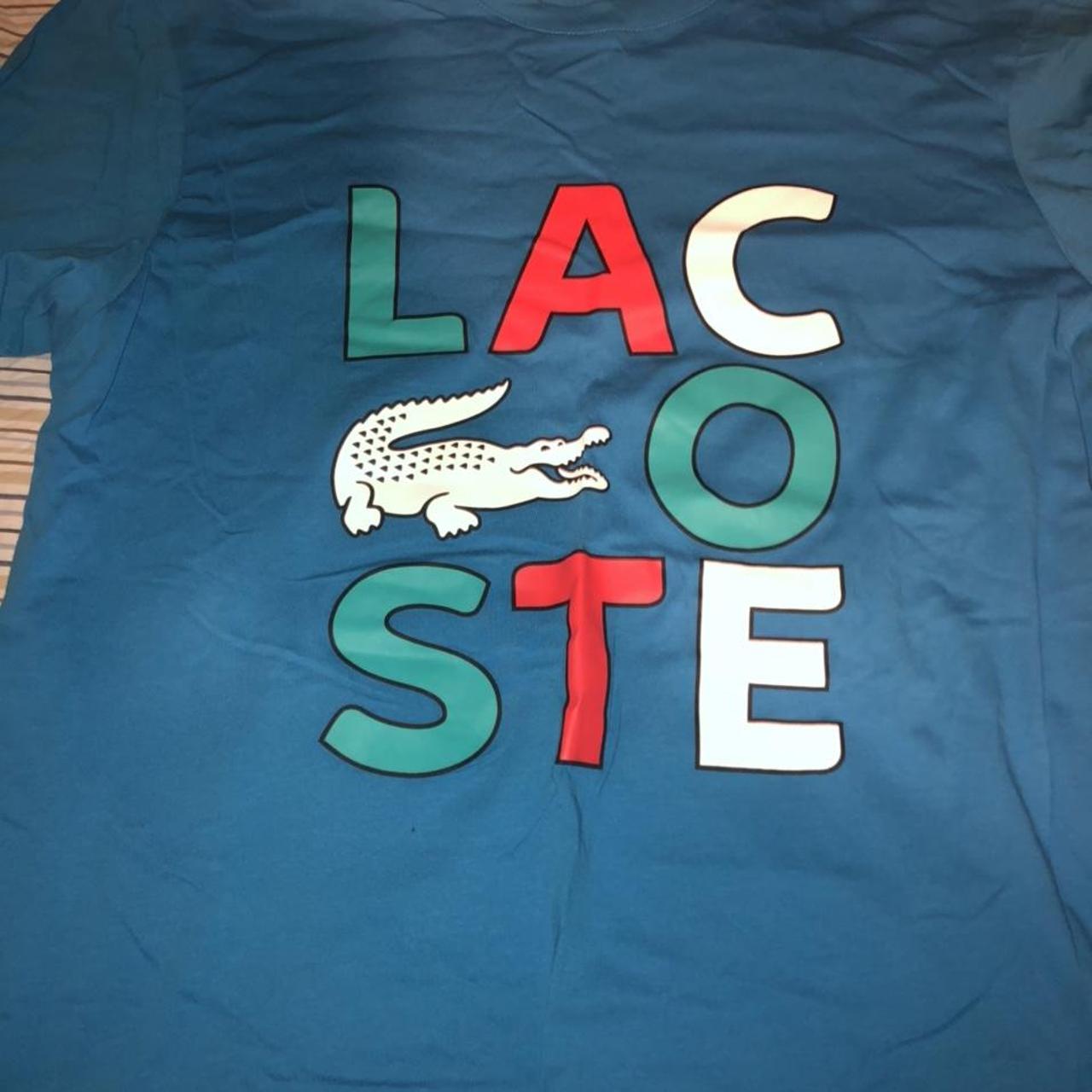 Lacoste sports shirt. never worn. Big Lacoste... - Depop