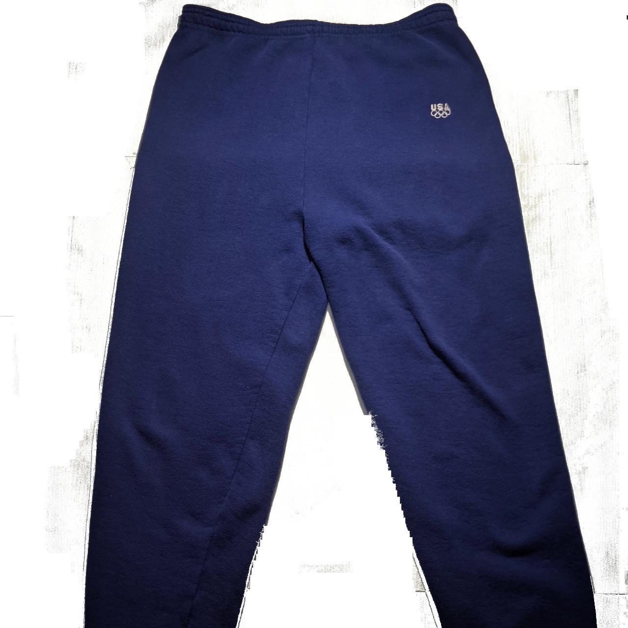 JCPenney Men's Navy and Blue Joggerstracksuits Depop