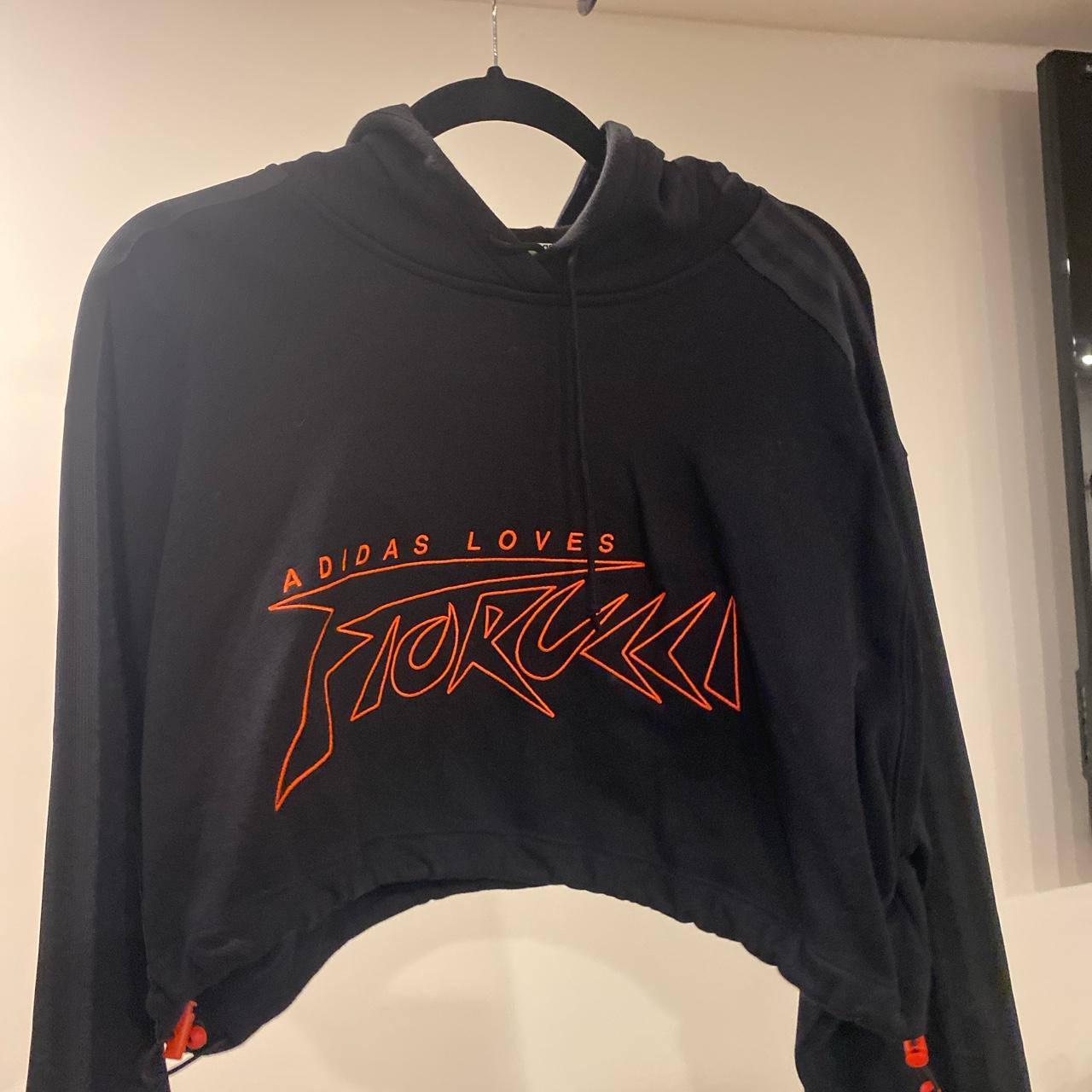 Fiorucci store adidas hoodie