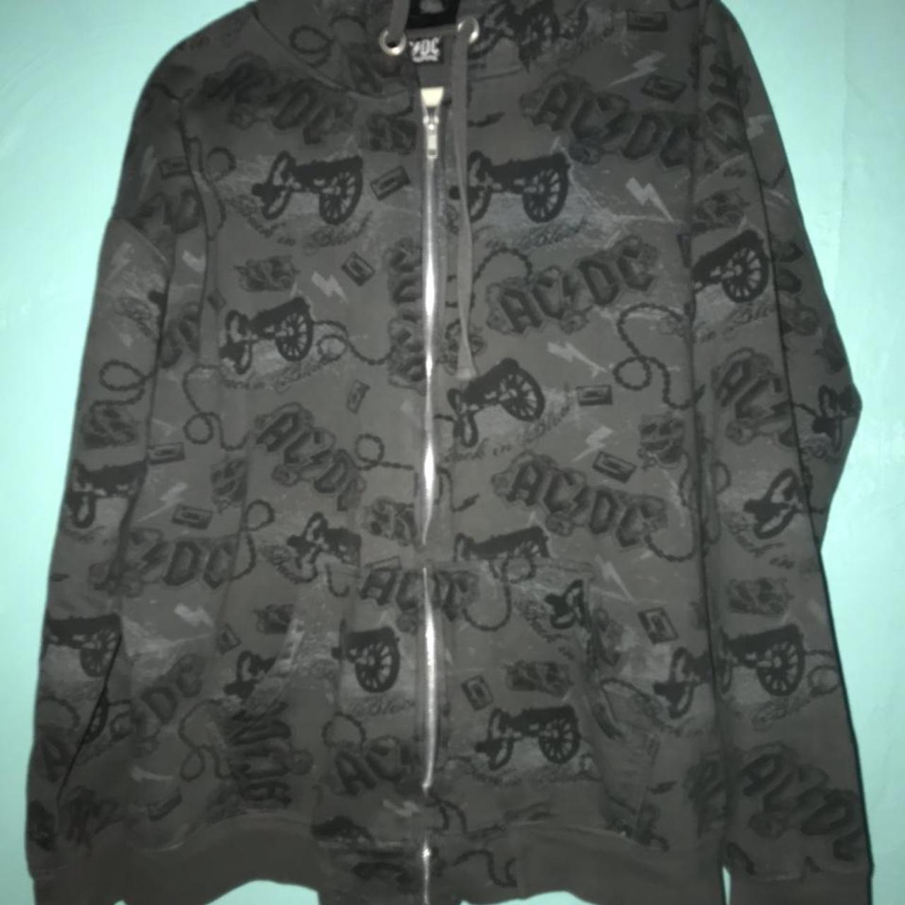 AC/DC jacket The zipper sometims works and also... - Depop