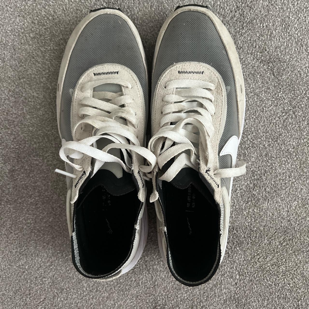 mens cream nike trainers