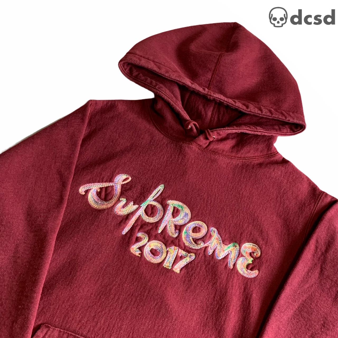 Supreme brush outlet logo hoodie